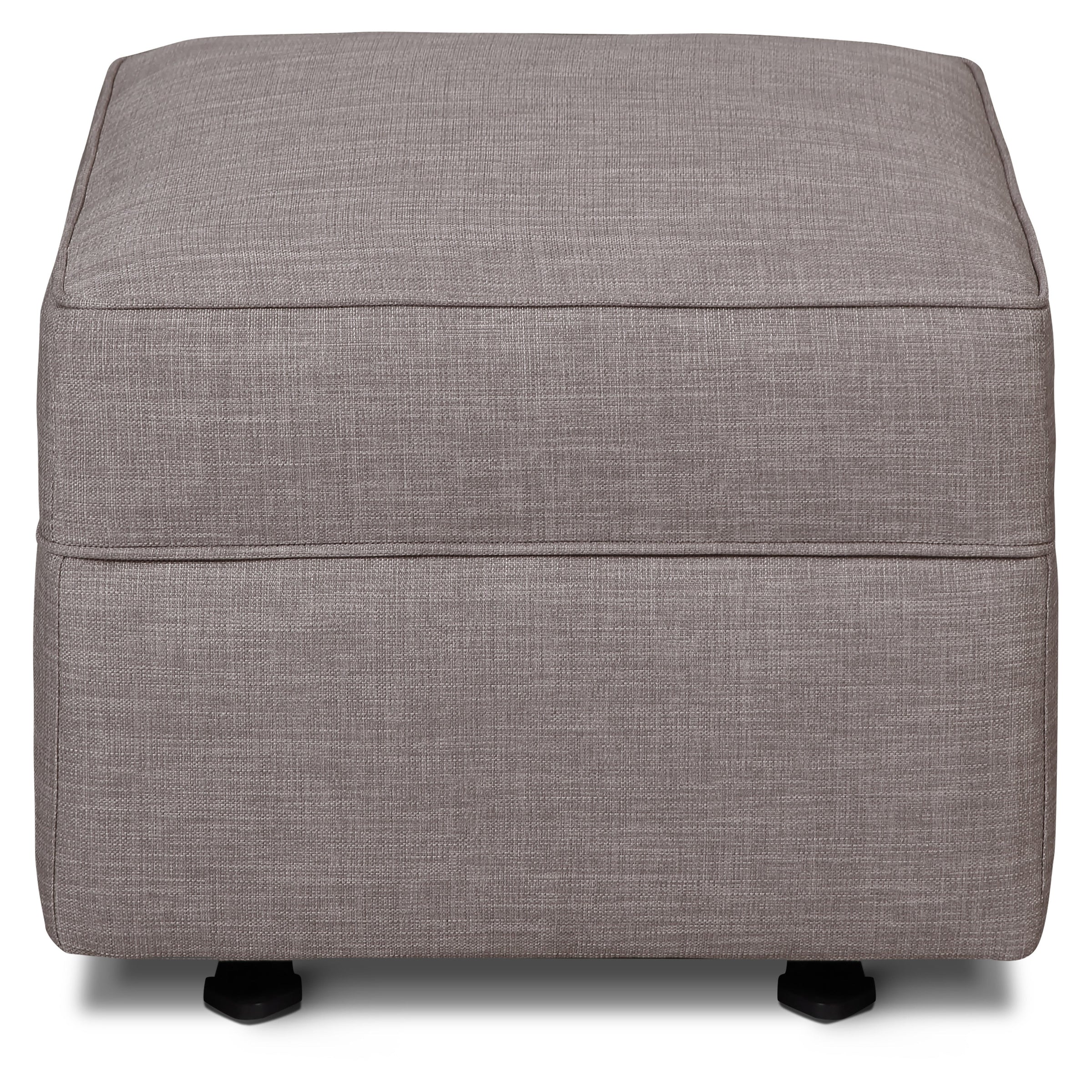 M17285FTGRY,Willa/Alden Gliding Ottoman in Steel Grey Tweed