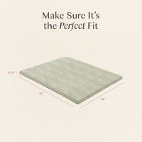 T34333JS,Nate Berkus x Babyletto All-Stages Midi Sheet in Juniper Stripe