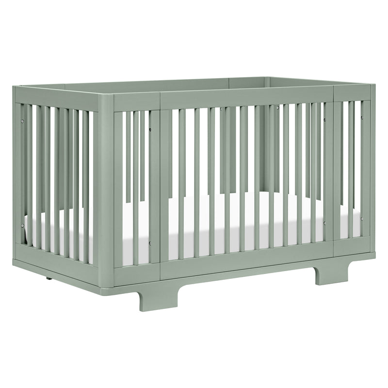 M23401LS,Yuzu 8-in-1 Convertible Crib w/All-Stages Conversion Kits in Light Sage