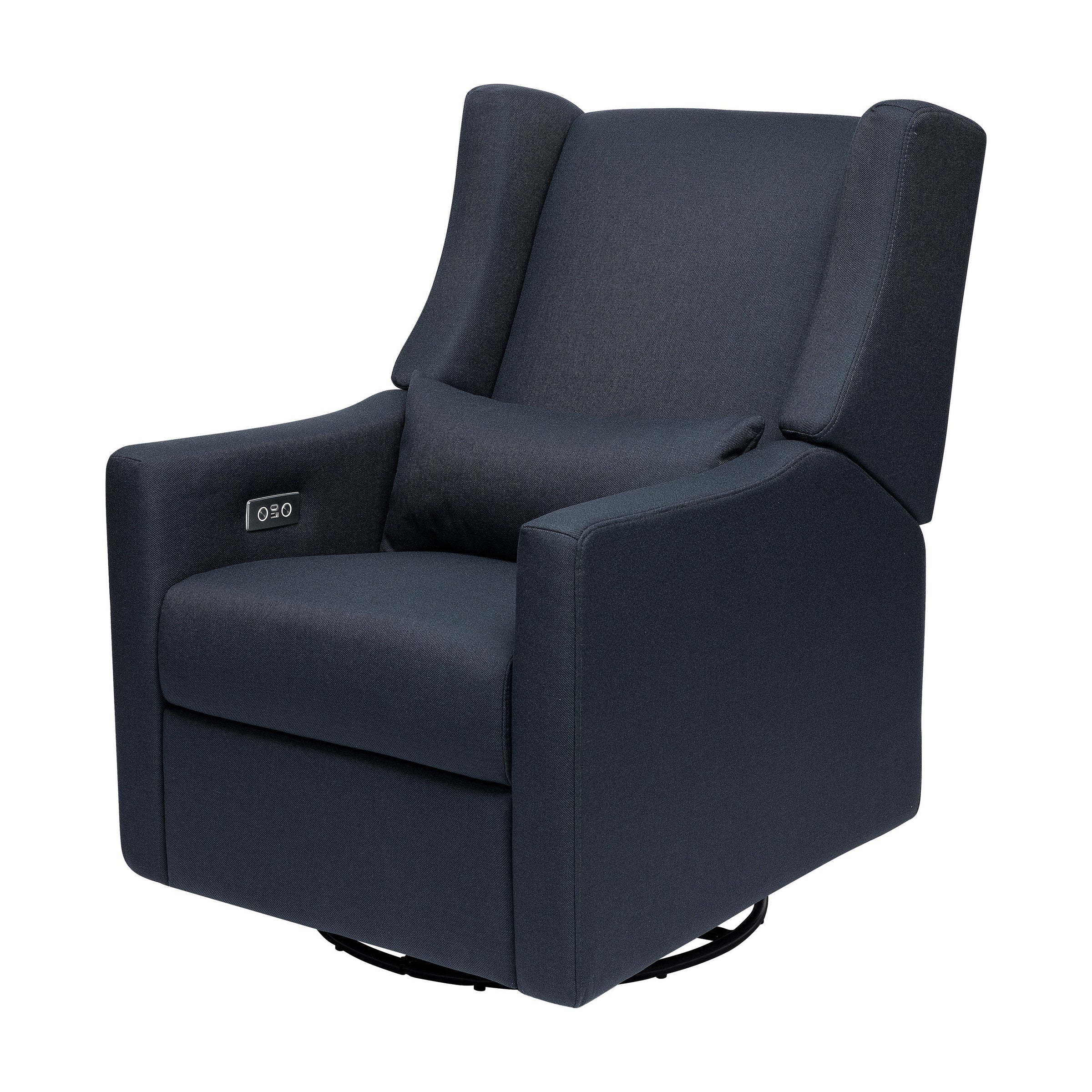 Babyletto Kiwi Electronic Recliner and Swivel Glider in Eco-Performance Fabric with USB port | Water Repellent & Stain Resistant