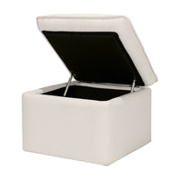 M20985PCMEW,Cali Storage Ottoman in Performance Cream Eco-Weave