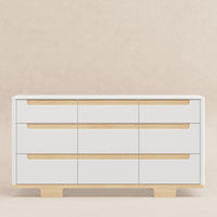 M23428WN,Yuzu 9-Drawer Dresser  Assembled in White/Natural
