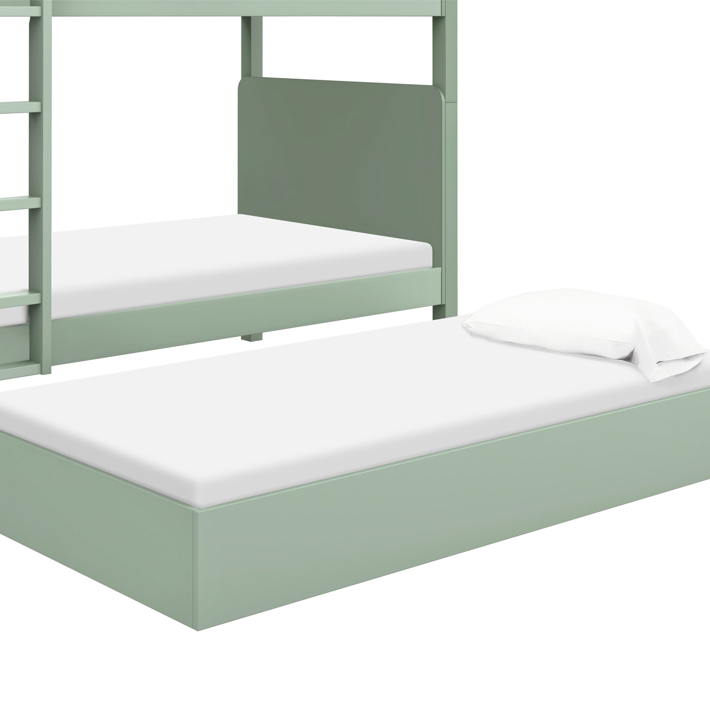M18494LS,TipToe Bunk Bed in Light Sage