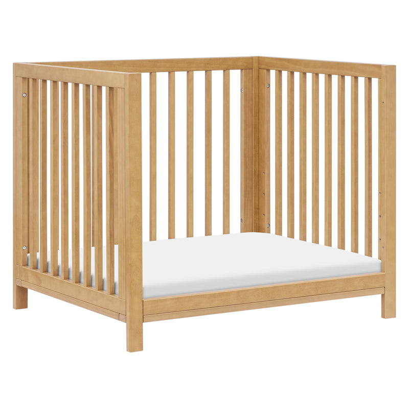 M30880HY,Rolli 9-in-1 Convertible All-Stages?? Crib w/ Bassinet & Toddler Bed Kits in Honey