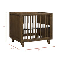 M33379TE,Nate Berkus x Babyletto Astre Midi Conversion Kit in Toffee