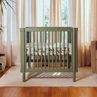 M29880OL,Pogo 8-in-1 Convertible Crib w/All-Stages Conversion Kits in Olive