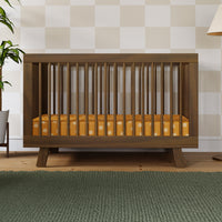 M4201NL,Hudson 3-in-1 Convertible Crib w/Toddler Bed Conversion Kit in Natural Walnut