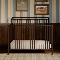B15301UR,Winston 4-in-1 Convertible Crib in Vintage Iron