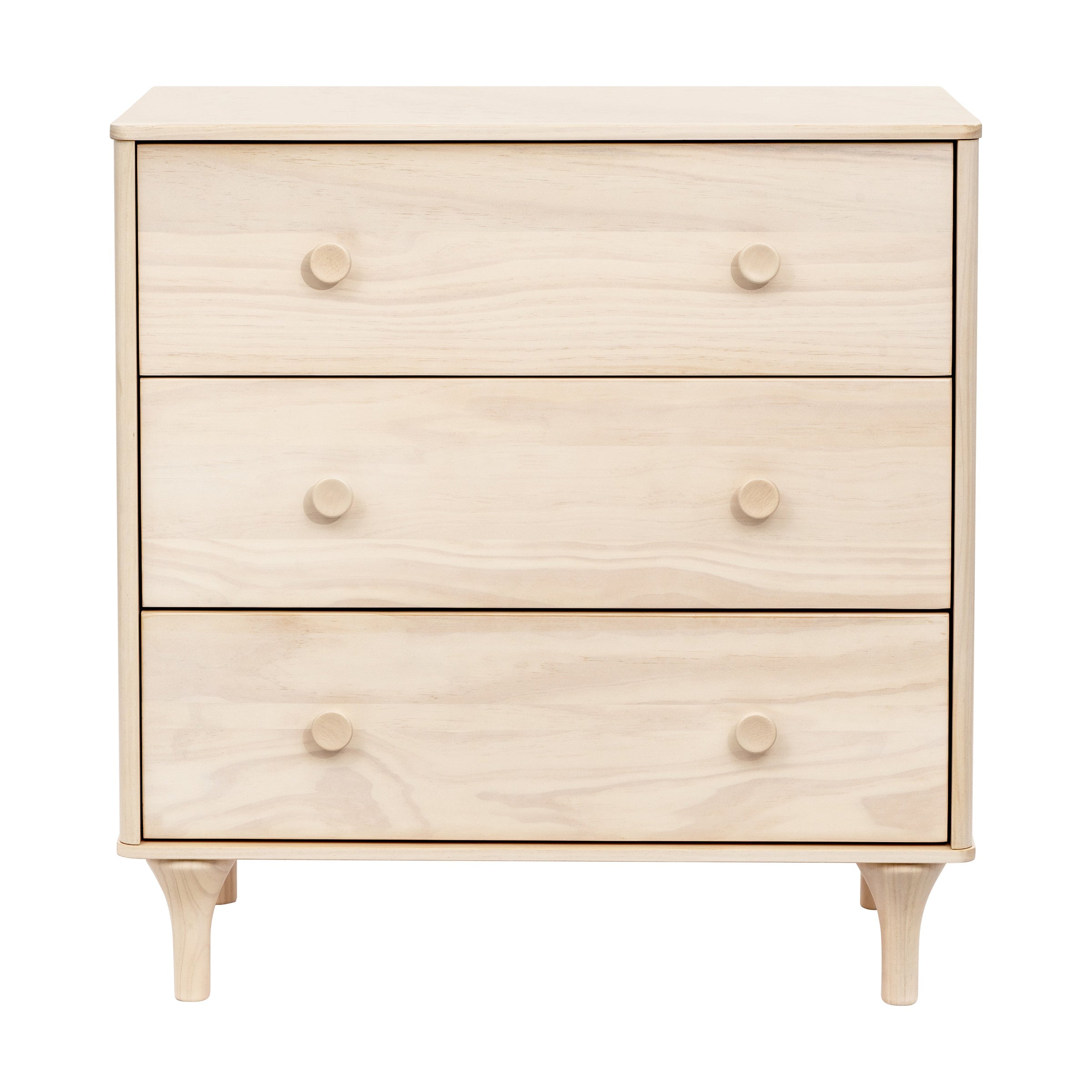M9023NX,Lolly 3-Drawer Changer Dresser w/Removable Changing Tray in Washed Natural