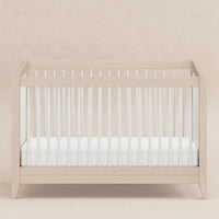 M10301NXW,Sprout 4-in-1 Convertible Crib w/Toddler Bed Conversion Kit in W Natural/White