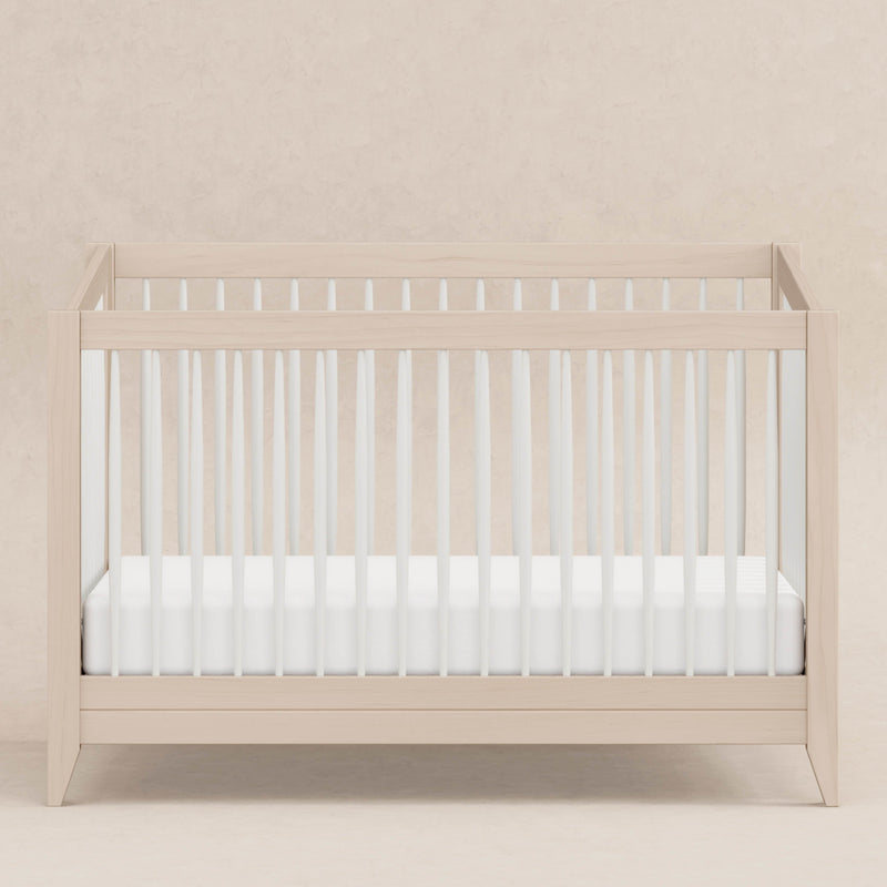 M10301NXW,Sprout 4-in-1 Convertible Crib w/Toddler Bed Conversion Kit in W Natural/White