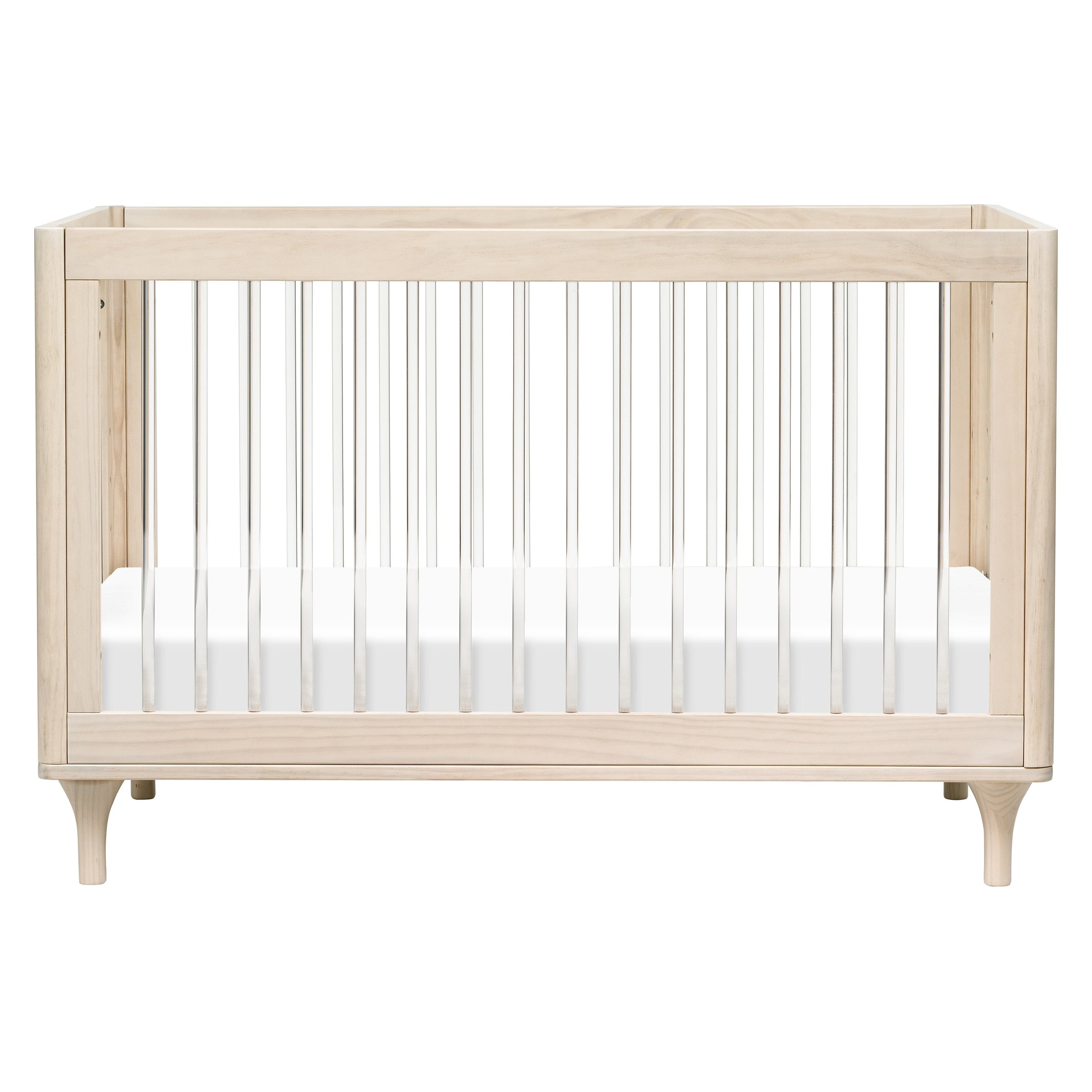 M9001KNX,Lolly 3-in-1 Convertible Crib w/Toddler Conversion Kit in Washed Natural/Acrylic