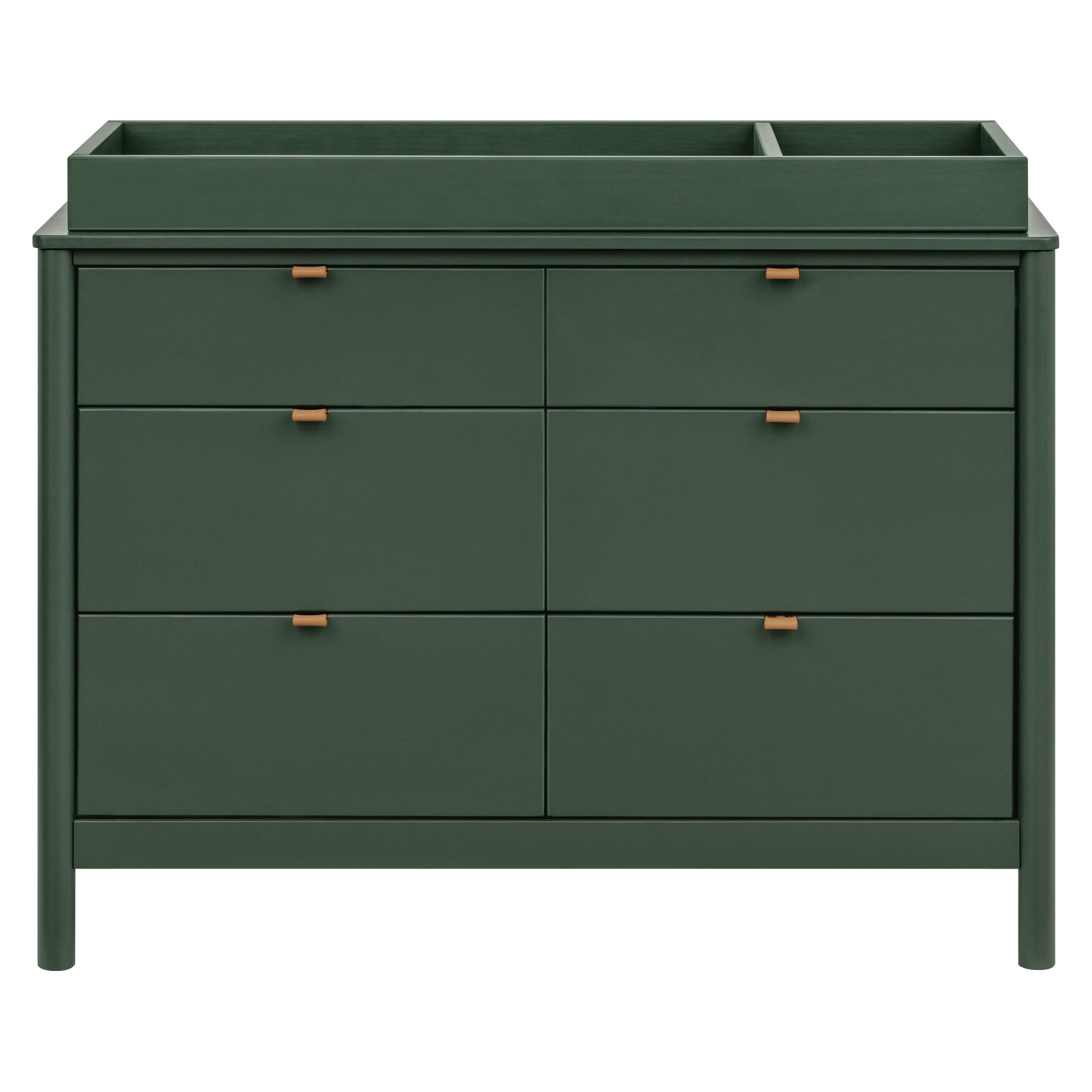 M25616FRGR,Bondi 6-Drawer Assembled Dresser in Forest Green