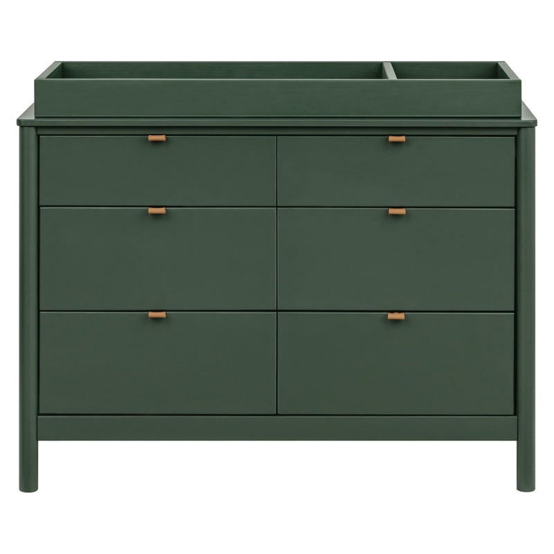 M25616FRGR,Bondi 6-Drawer Assembled Dresser in Forest Green