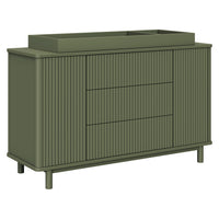 M29816OL,Pogo Tambour Assembled Dresser in Olive