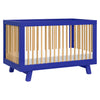 M4201CBTHY,Hudson 3-in-1 Convertible Crib w/Toddler Bed Conversion Kit in Cobalt/Honey