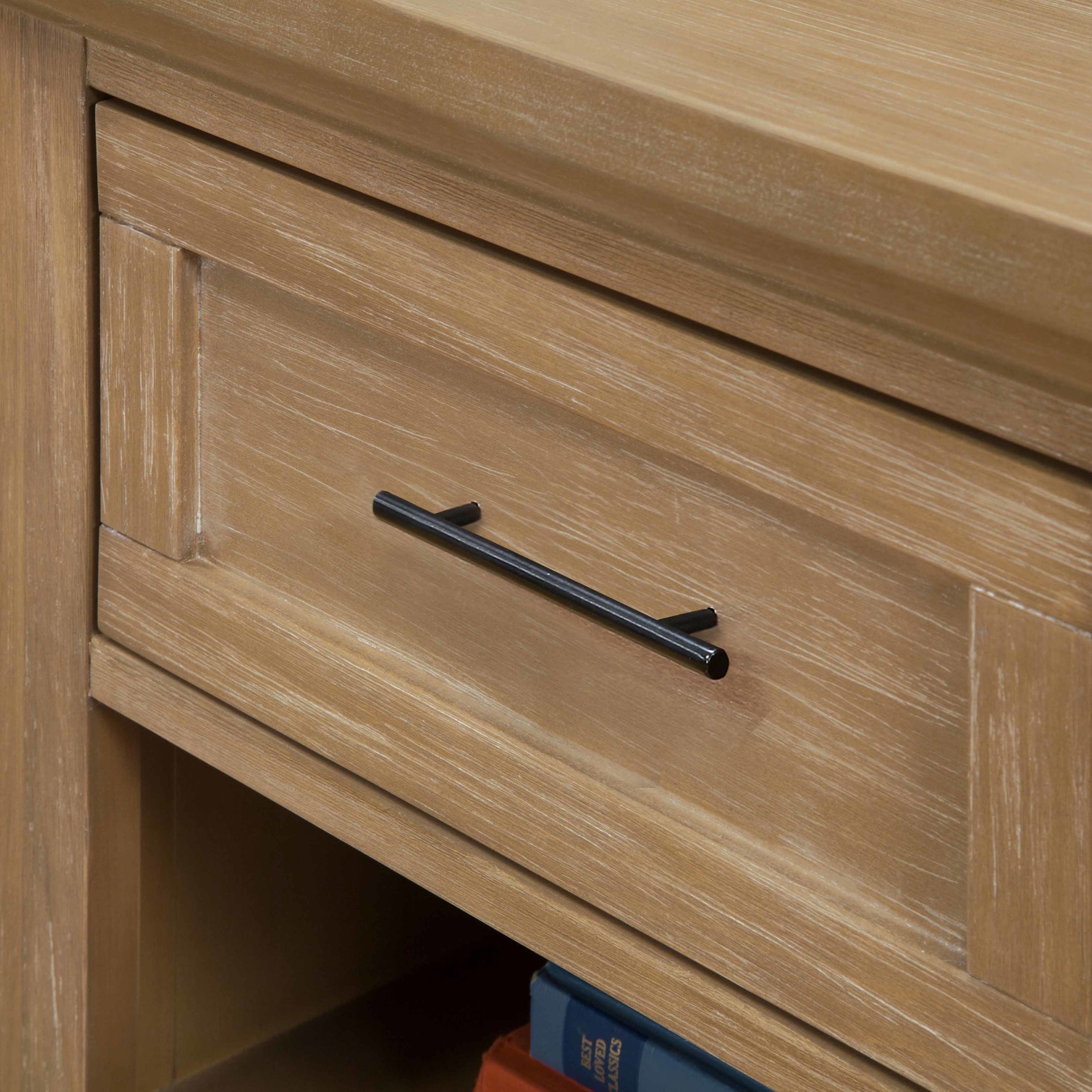 B14560DF,Emory Farmhouse Nightstand in Driftwood