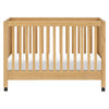 M6601HY,Maki Full-Size Folding Crib w/ Toddler Bed Conversion Kit in Honey