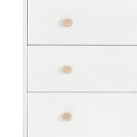 M902372NX,Lolly 3-Drawer Dresser Feet and Knob Set in Washed Natural