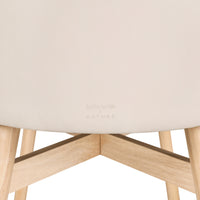 M26834GYLB,babyletto x GATHRE Capsule Bassinet in Ivory