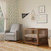 M23401NL,Yuzu 8-in-1 Convertible Crib w/All-Stages Conversion Kits in Natural Walnut