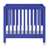 M6698CBT,Origami Mini Crib in Cobalt