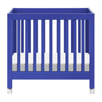 M6698CBT,Origami Mini Crib in Cobalt