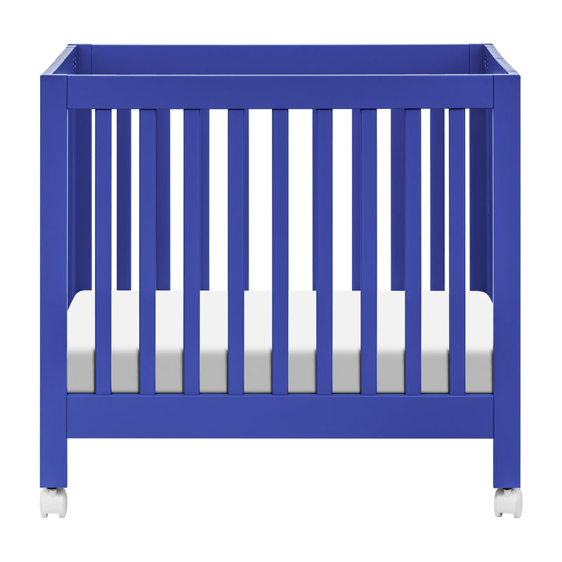 M6698CBT,Origami Mini Crib in Cobalt