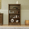 M7114NL,Liberty Assembled Bookcase in Natural Walnut