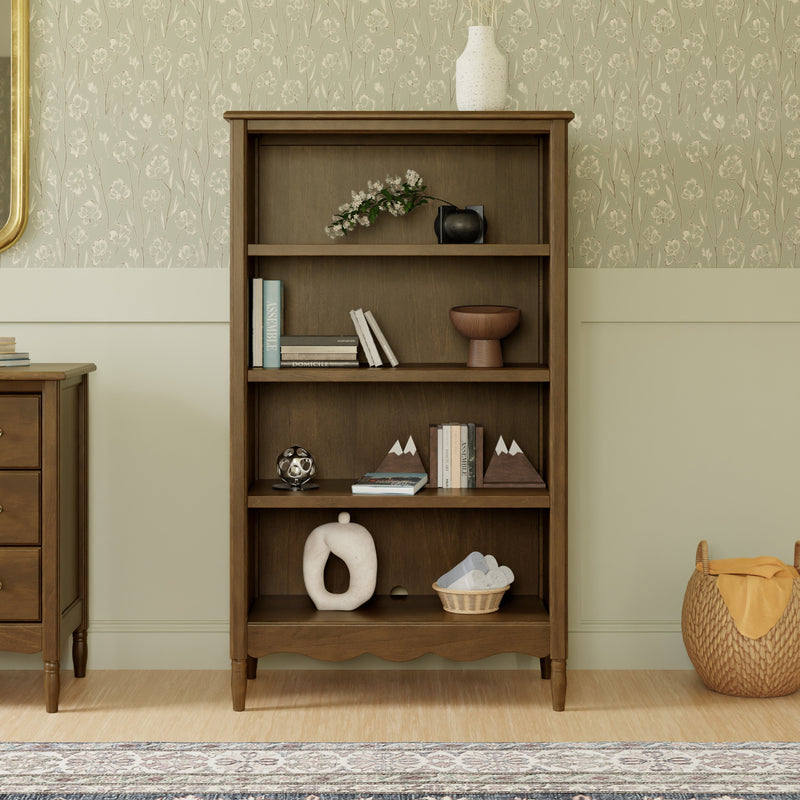 M7114NL,Liberty Assembled Bookcase in Natural Walnut