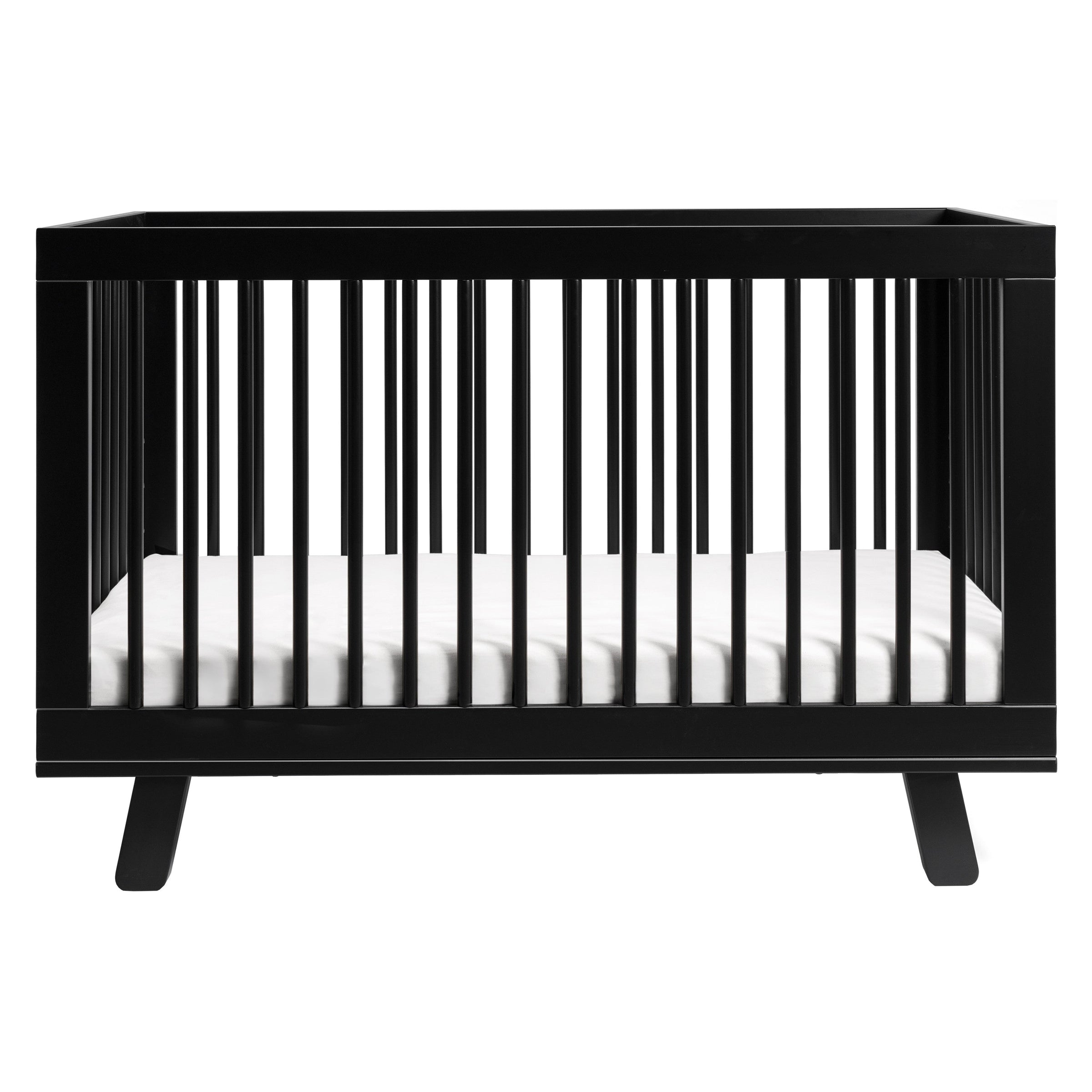 M4201B,Hudson 3-in-1 Convertible Crib w/Toddler Bed Conversion Kit in Black