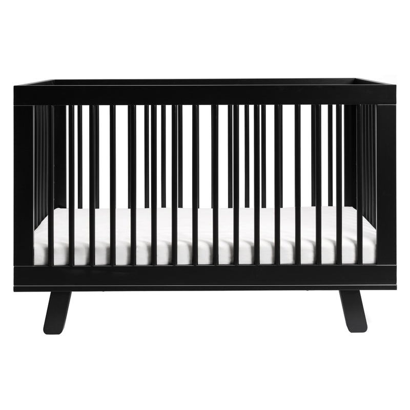 M4201B,Hudson 3-in-1 Convertible Crib w/Toddler Bed Conversion Kit in Black