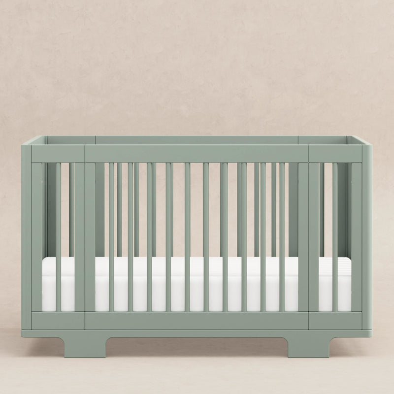 M23401LS,Yuzu 8-in-1 Convertible Crib w/All-Stages Conversion Kits in Light Sage