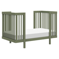 M29880OL,Pogo 8-in-1 Convertible Crib w/All-Stages Conversion Kits in Olive