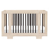 M23401NXB,Yuzu 8-in-1 Convertible Crib w/All-Stages Conversion in Washed Natural/Black