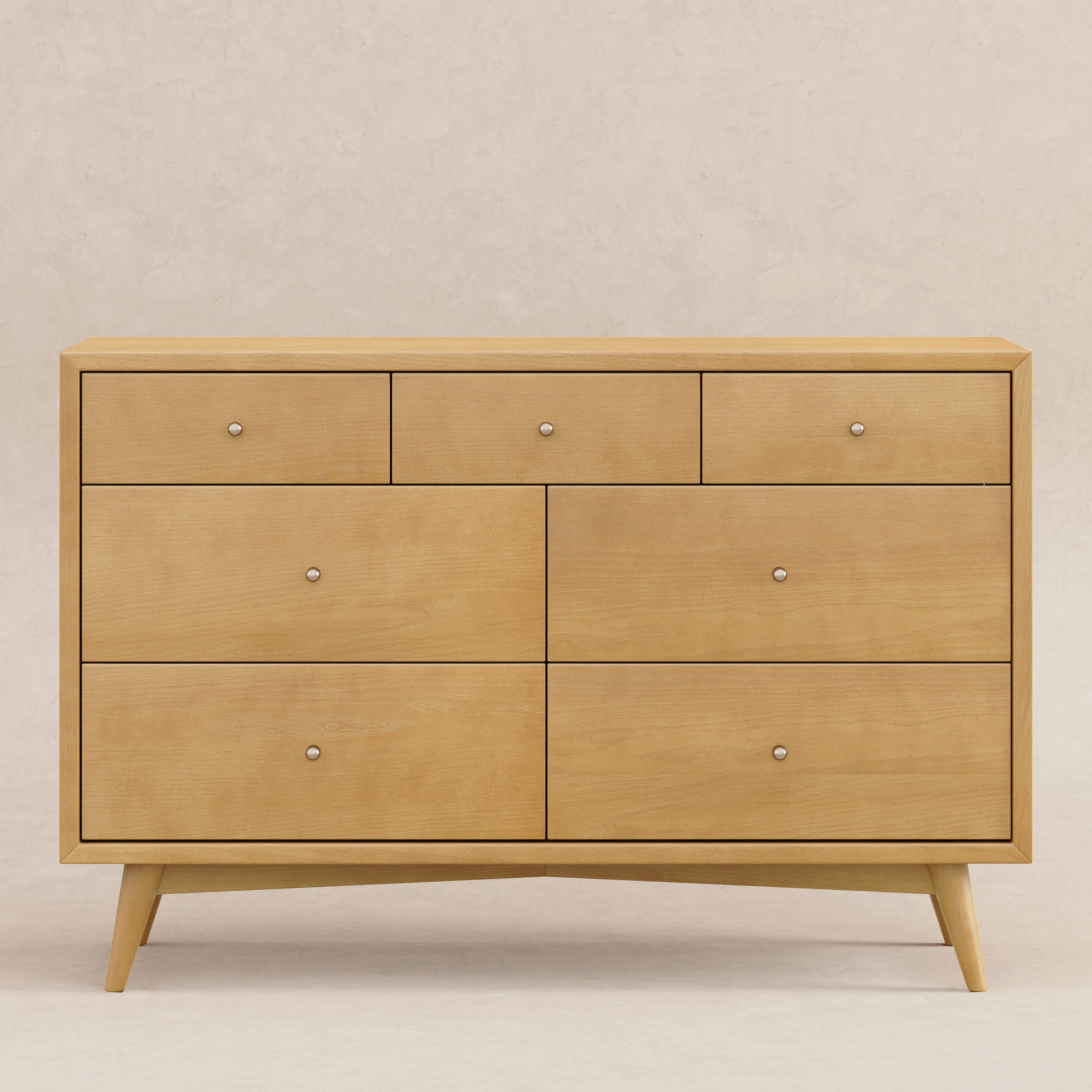 M15916HY,Palma 7-Drawer Double Dresser  Assembled in Honey