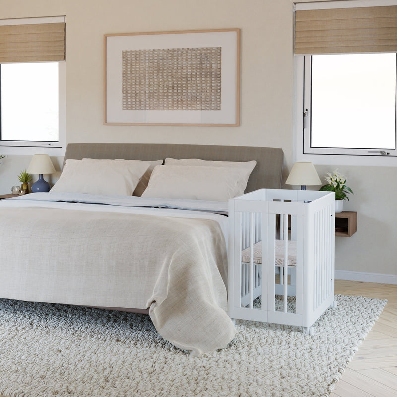 M23401W,Yuzu 8-in-1 Convertible Crib w/All-Stages Conversion Kits in White