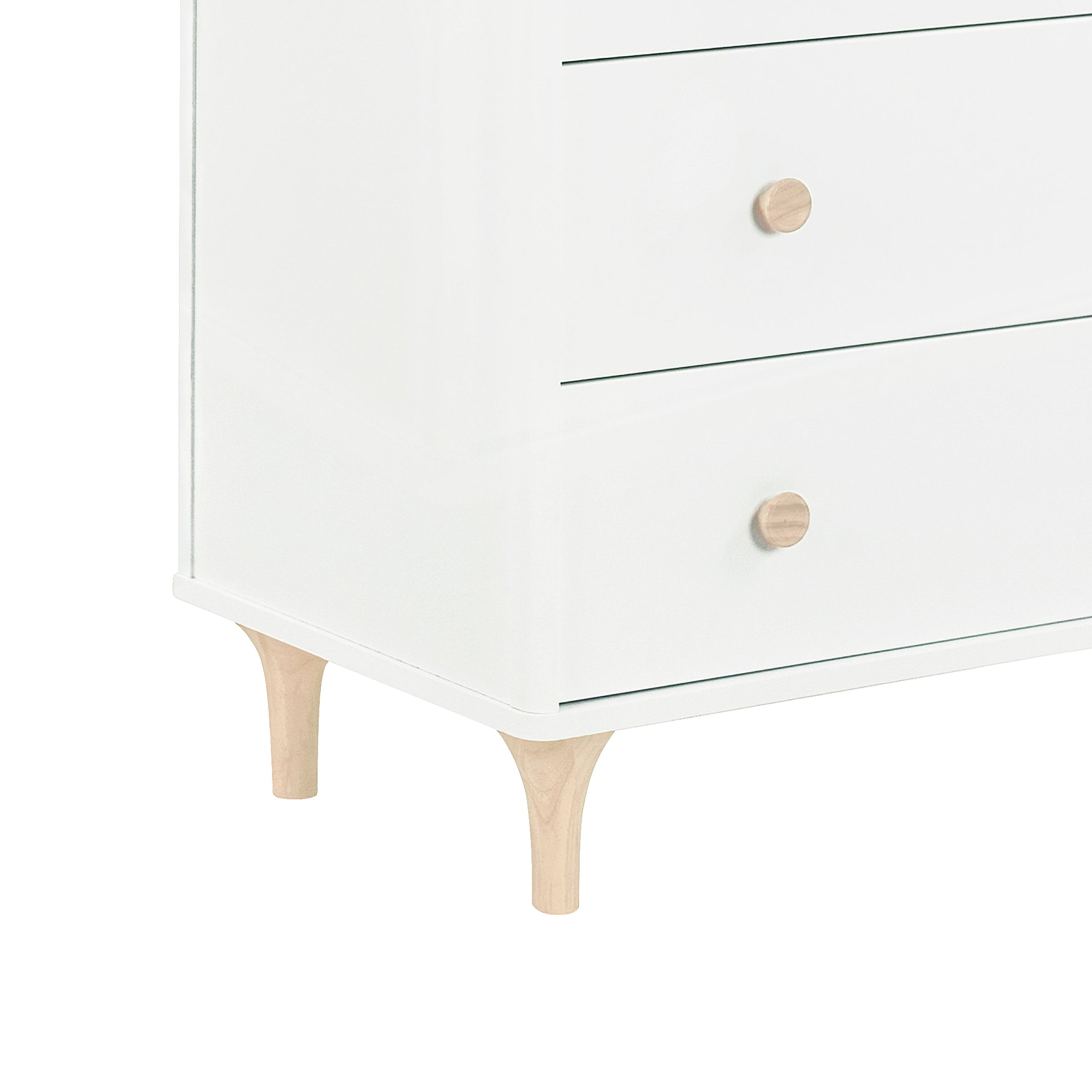 M902372NX,Lolly 3-Drawer Dresser Feet and Knob Set in Washed Natural