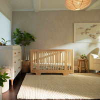 M23401N,Yuzu 8-in-1 Convertible Crib w/All-Stages Conversion Kits in Natural