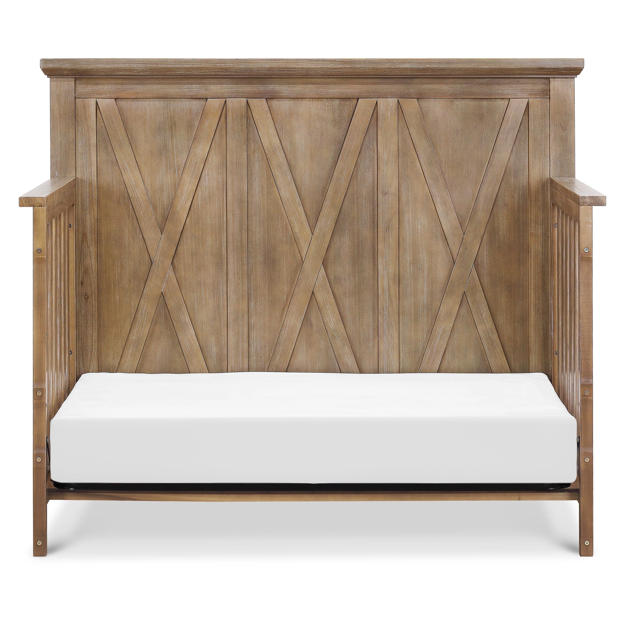 B14501DF,Emory Farmhouse 4-in-1 Convertible Crib in Driftwood