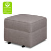 M17285FTGRY,Willa/Alden Gliding Ottoman in Steel Grey Tweed