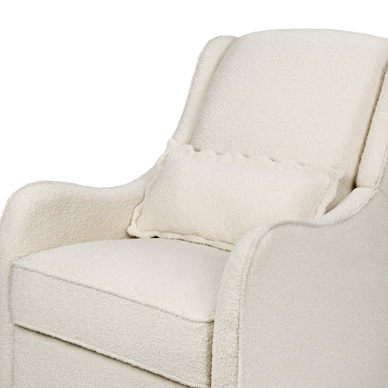 M27787WB,Devon Recliner and Swivel Glider in Ivory Boucle
