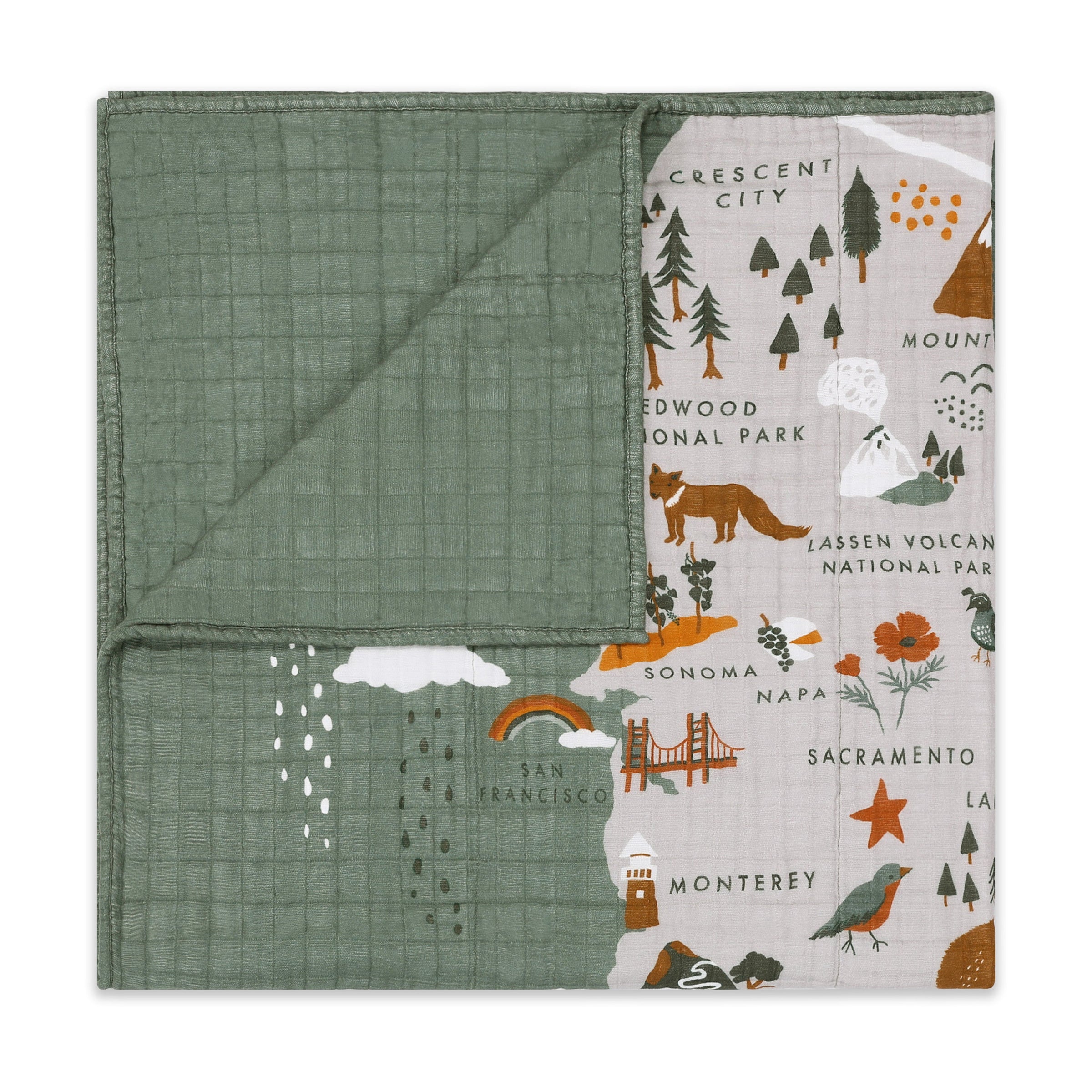 T29339,California Muslin Quilt in GOTS Certified Organic Cotton