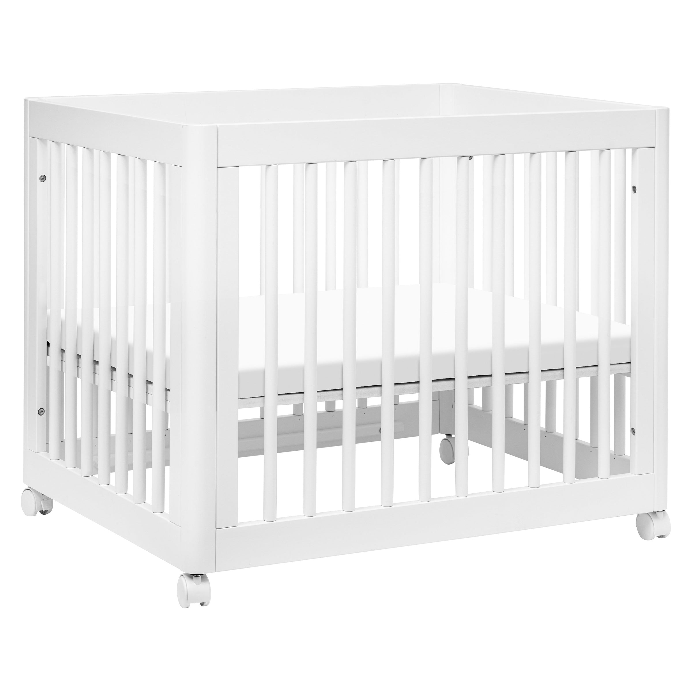 M23401W,Yuzu 8-in-1 Convertible Crib w/All-Stages Conversion Kits in White