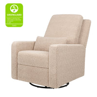 M23087CSG,Sigi Recliner and Swivel Glider in Chai Shearling