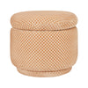 M22985CVC,Enoki Storage Ottoman in Canyon Velvet Checker