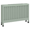 M6601LS,Maki Full Size Folding Crib w/ Toddler Bed Conversion Kit in Light Sage