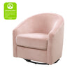 M5887BPV,Madison Swivel Glider in Blush Pink Velvet