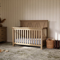 B14501DF,Emory Farmhouse 4-in-1 Convertible Crib in Driftwood