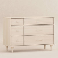 M9016NX,Lolly 6-Drawer Double Dresser  Assembled in Washed Natural